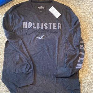 Men’s long sleeve Hollister t shirt brand new with tags